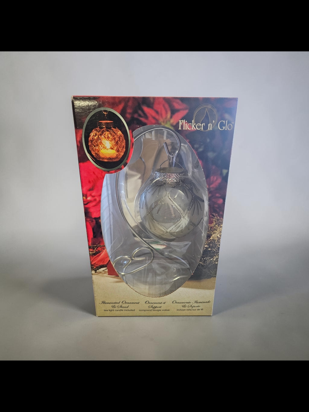 NEW Rauch Flicker N Go Tealight Candle Holder Illuminated Ornament  W/ Stand